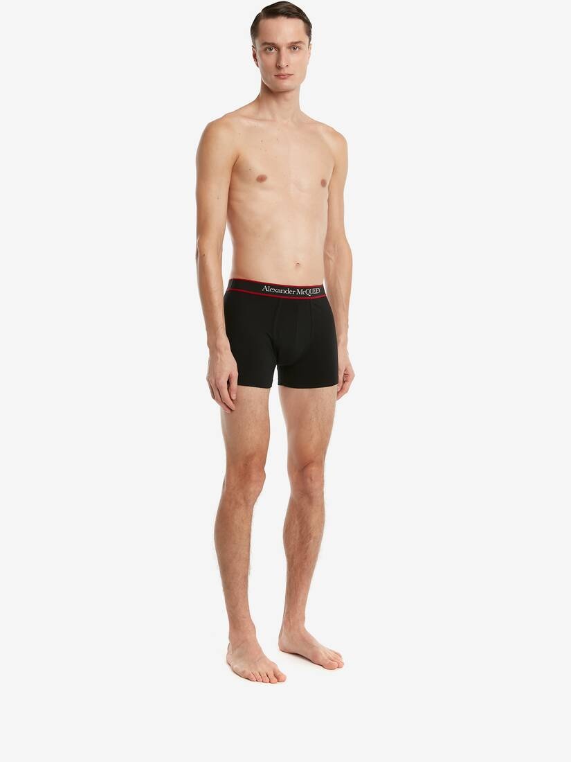 Selvedge Boxers in Black - 3
