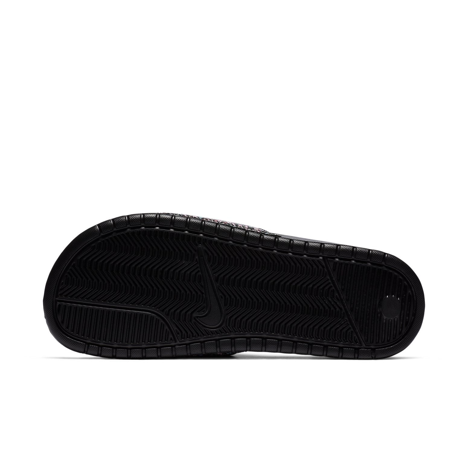 (WMNS) Nike Benassi JDI Sandal Black 618919-040 - 4