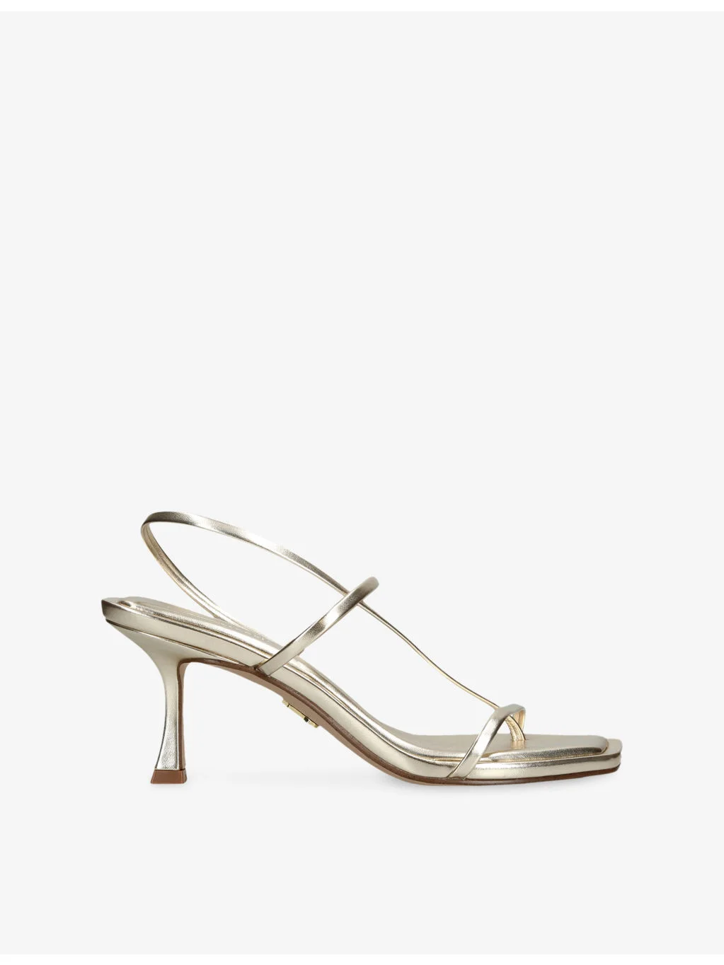 Locke Faux-Leather Heeled Sandals - 1