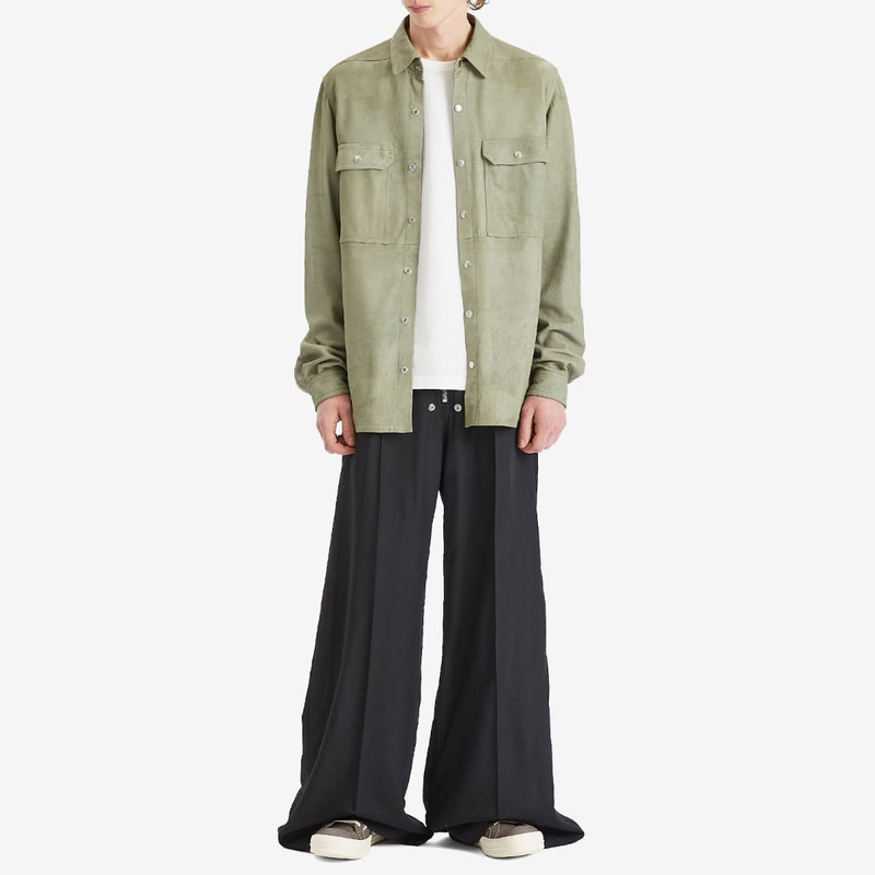 Rick Owens Rick Owens Lamb Leather Outershirt outlook