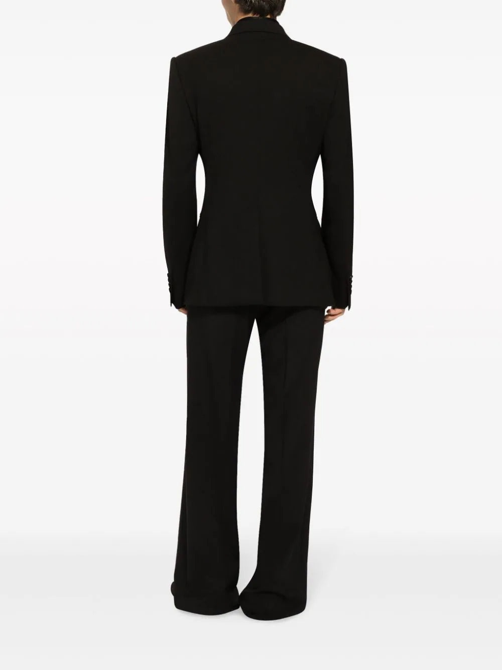 STRAIGHT-LEG WOOL TROUSERS - 4