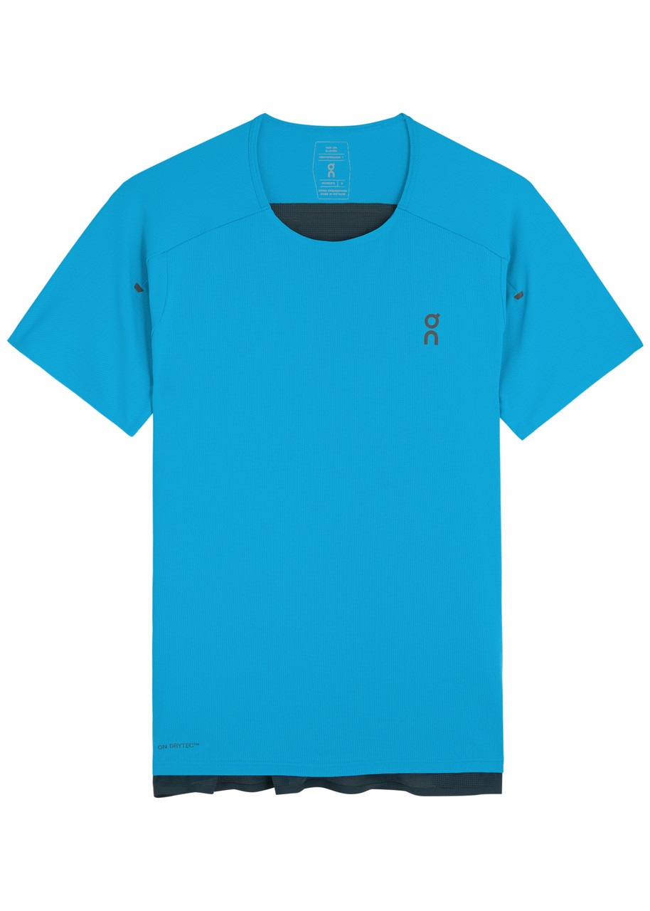 ON Performance Colour-block Stretch-jersey T-shirt - 1
