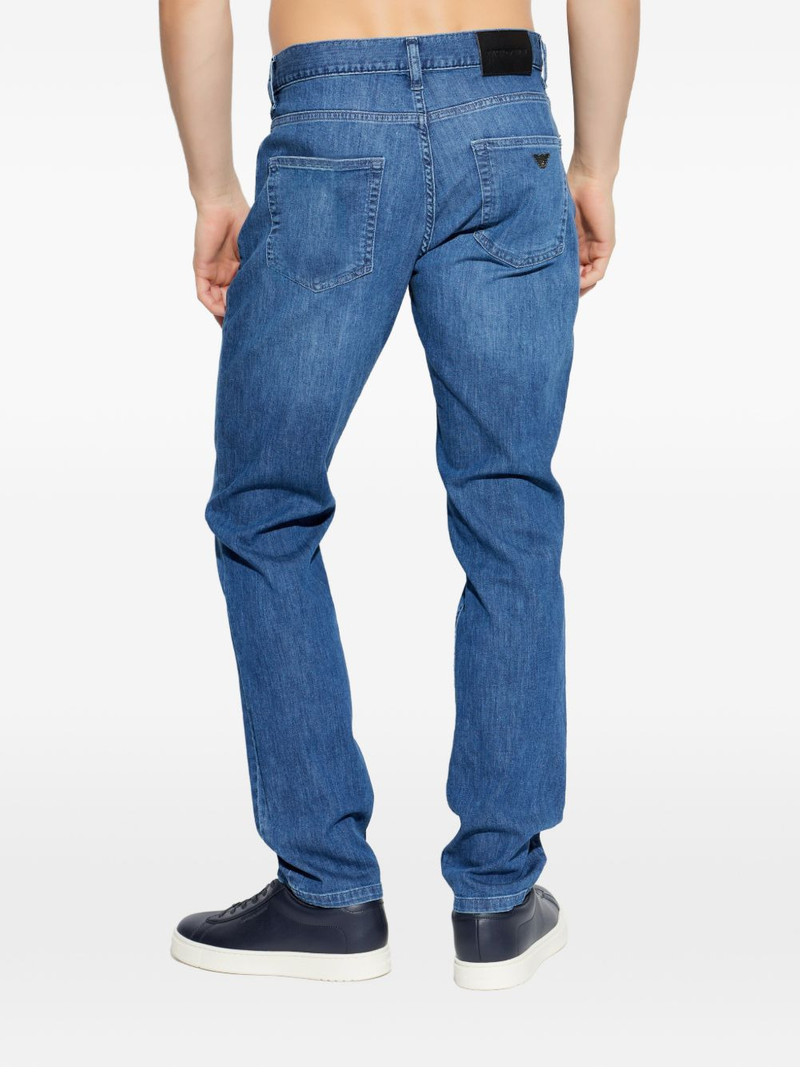 logo plaque jeans 4