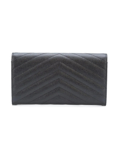 SAINT LAURENT large Monogram flap wallet outlook