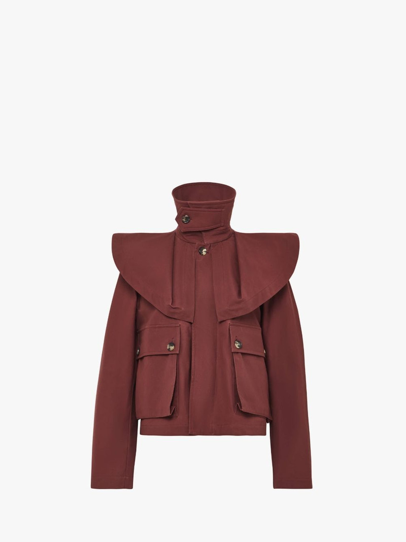 OVERSIZED COLLAR TRENCH JACKET 1