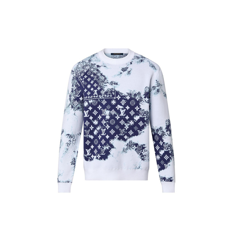 Monogram Bandana Crewneck - 1