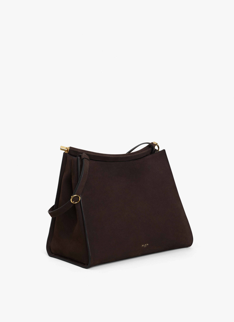 LE CLICK MEDIUM SQUARE BAG IN NUBUCK 3