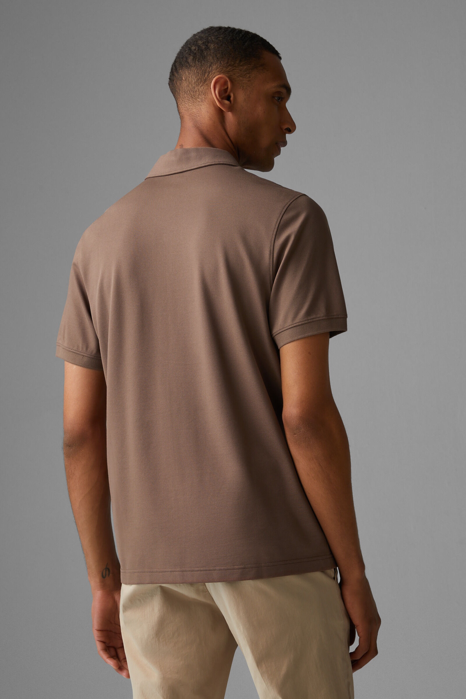 Timo Polo shirt in Brown - 3