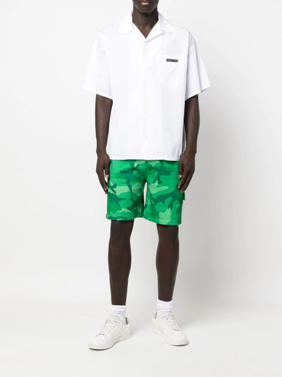 Valentino camouflage-print track shorts outlook