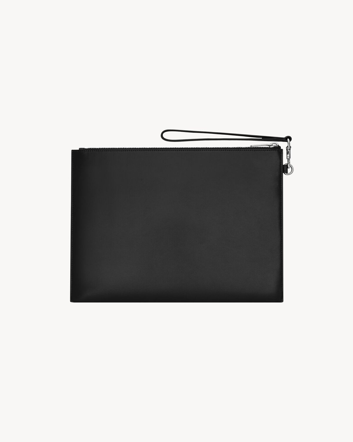 TINY CASSANDRE ZIPPED TABLET HOLDER IN SHINY LEATHER - 2