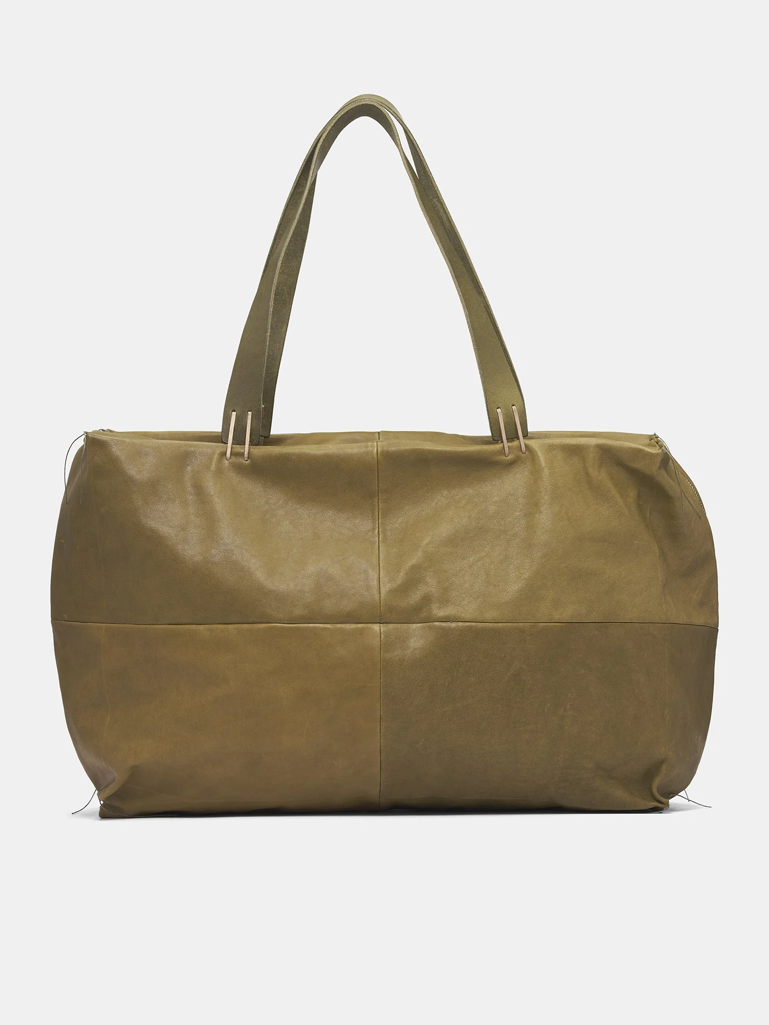 Green Horse Leather Box Bag - 1