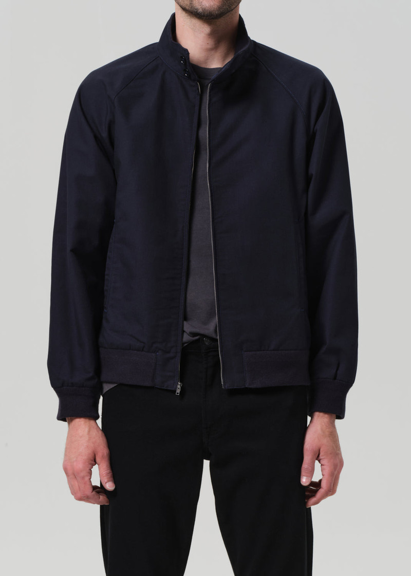 Rower Jacket In True Navy 3