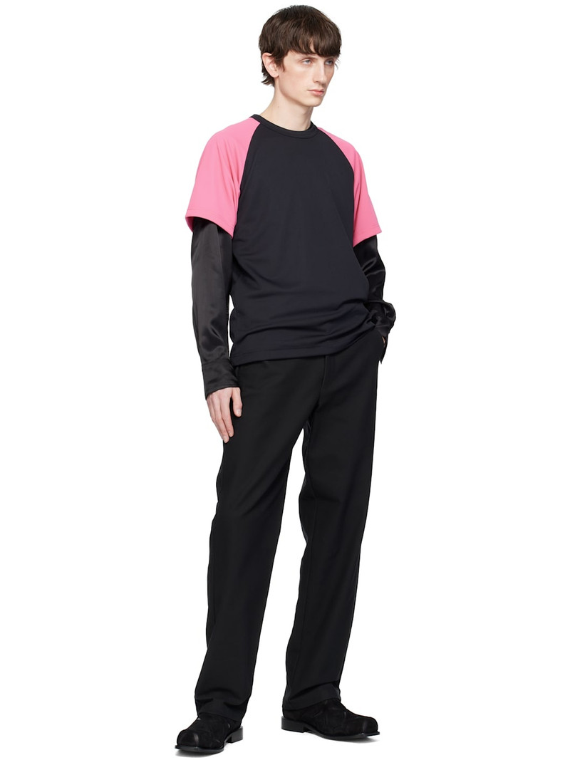 STEFAN COOKE Black Slashed Chelsea Boots outlook