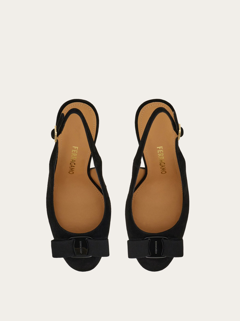 FERRAGAMO Vara bow slingback outlook