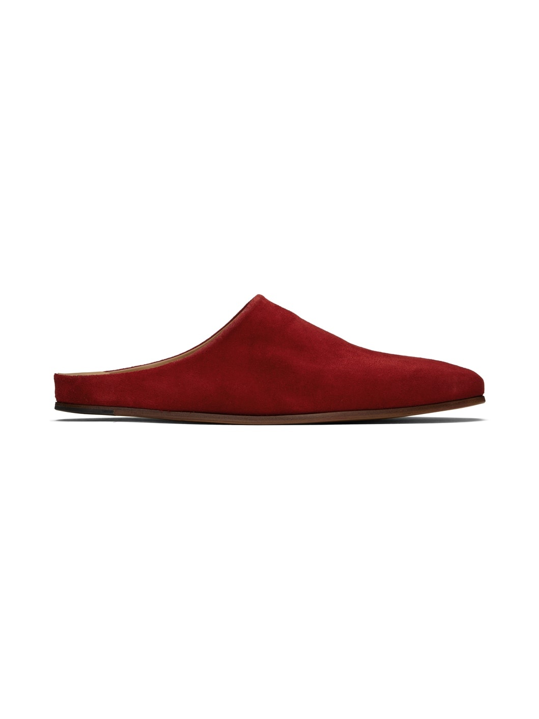 Red Chateau Suede Mules - 1