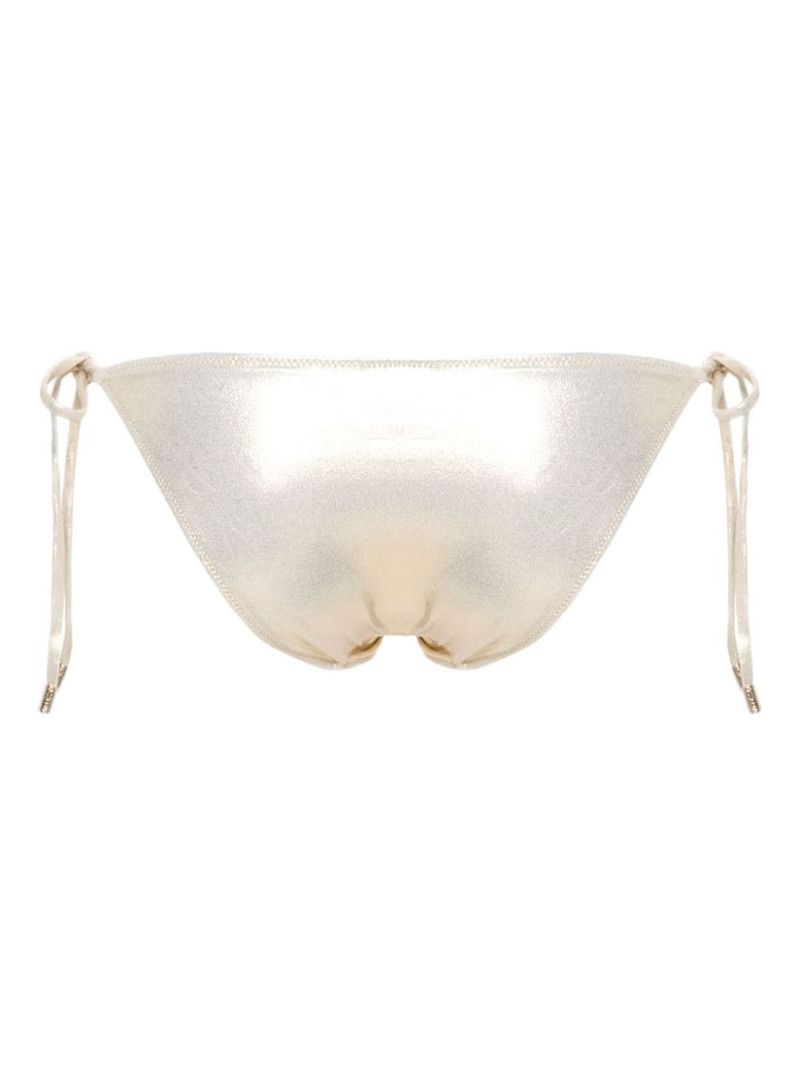 MELISSA ODABASH metallic-finish bikini bottoms outlook