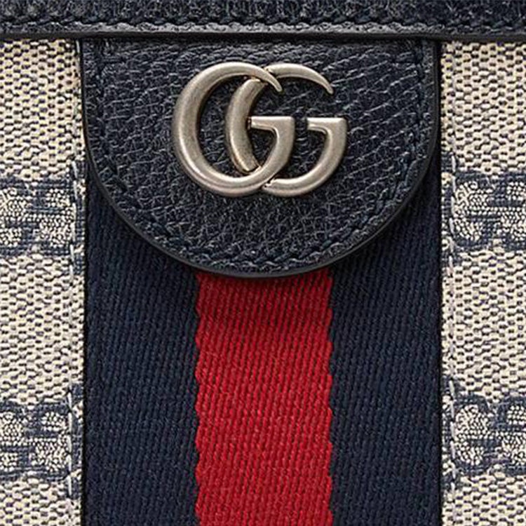 (WMNS) Gucci Ophidia GG Small Shoulder Bag 'Beige Blue' 503877-K05NN-4076 - 5