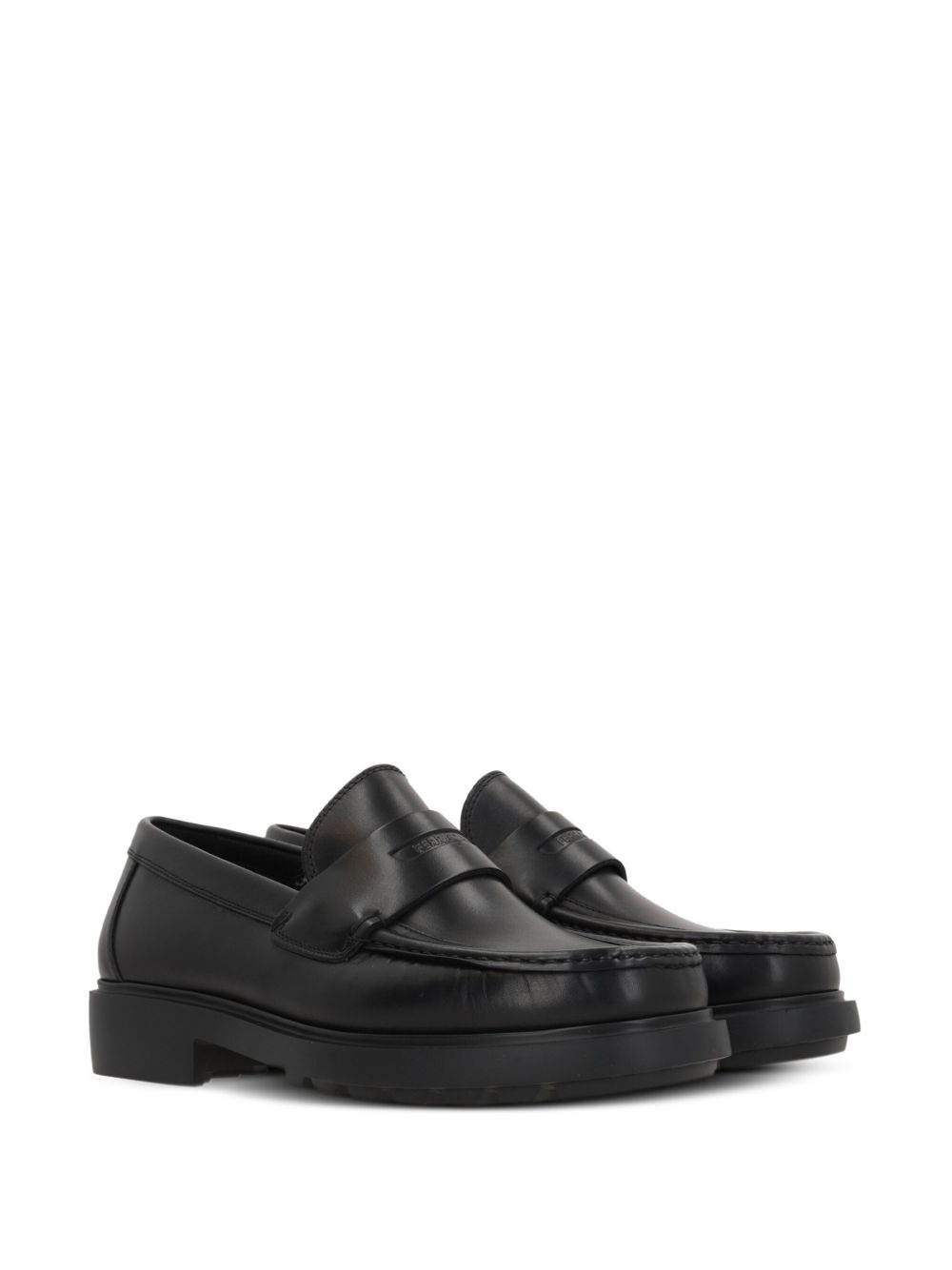 leather loafers - 2