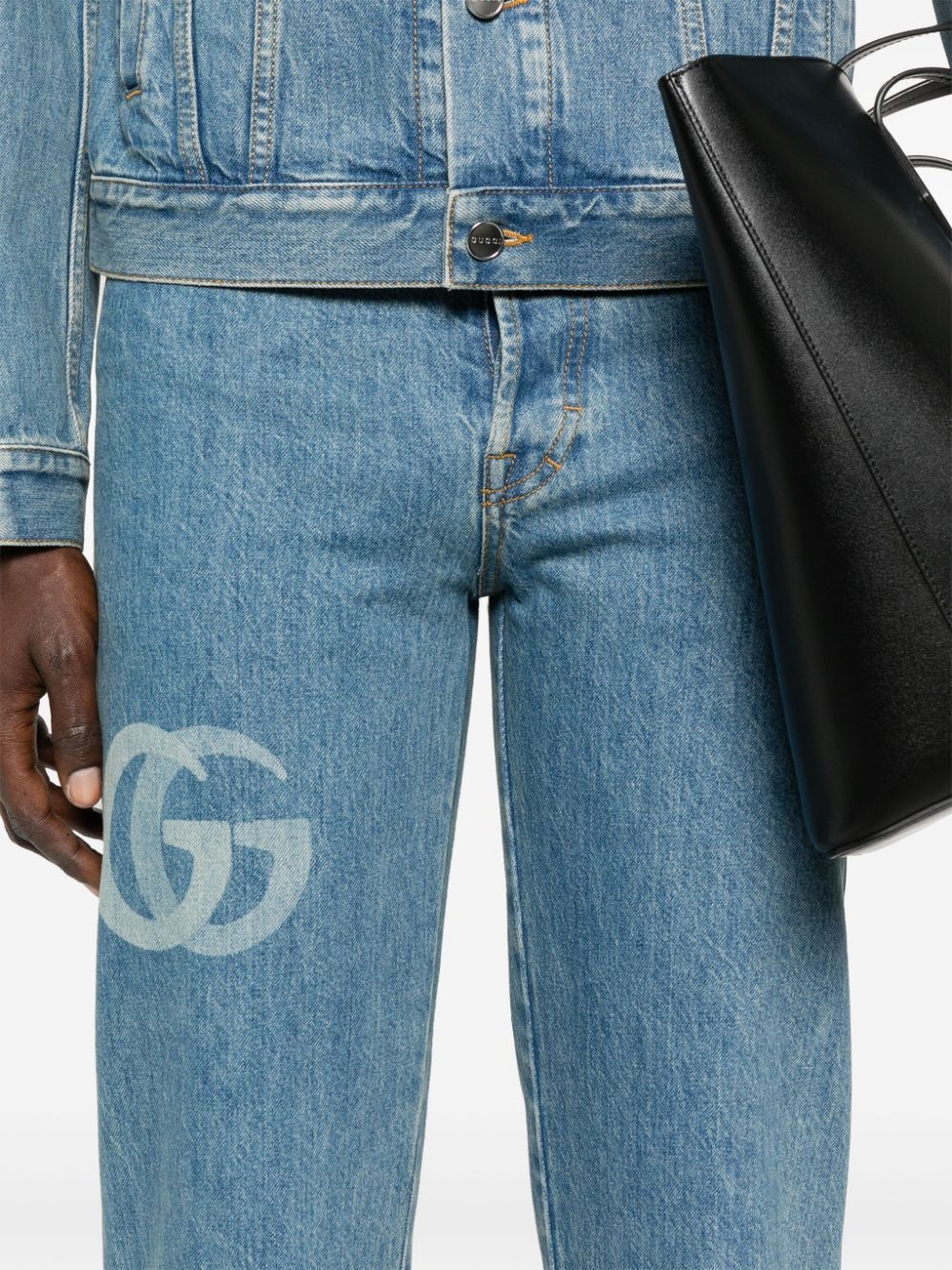 cropped jeans - 5