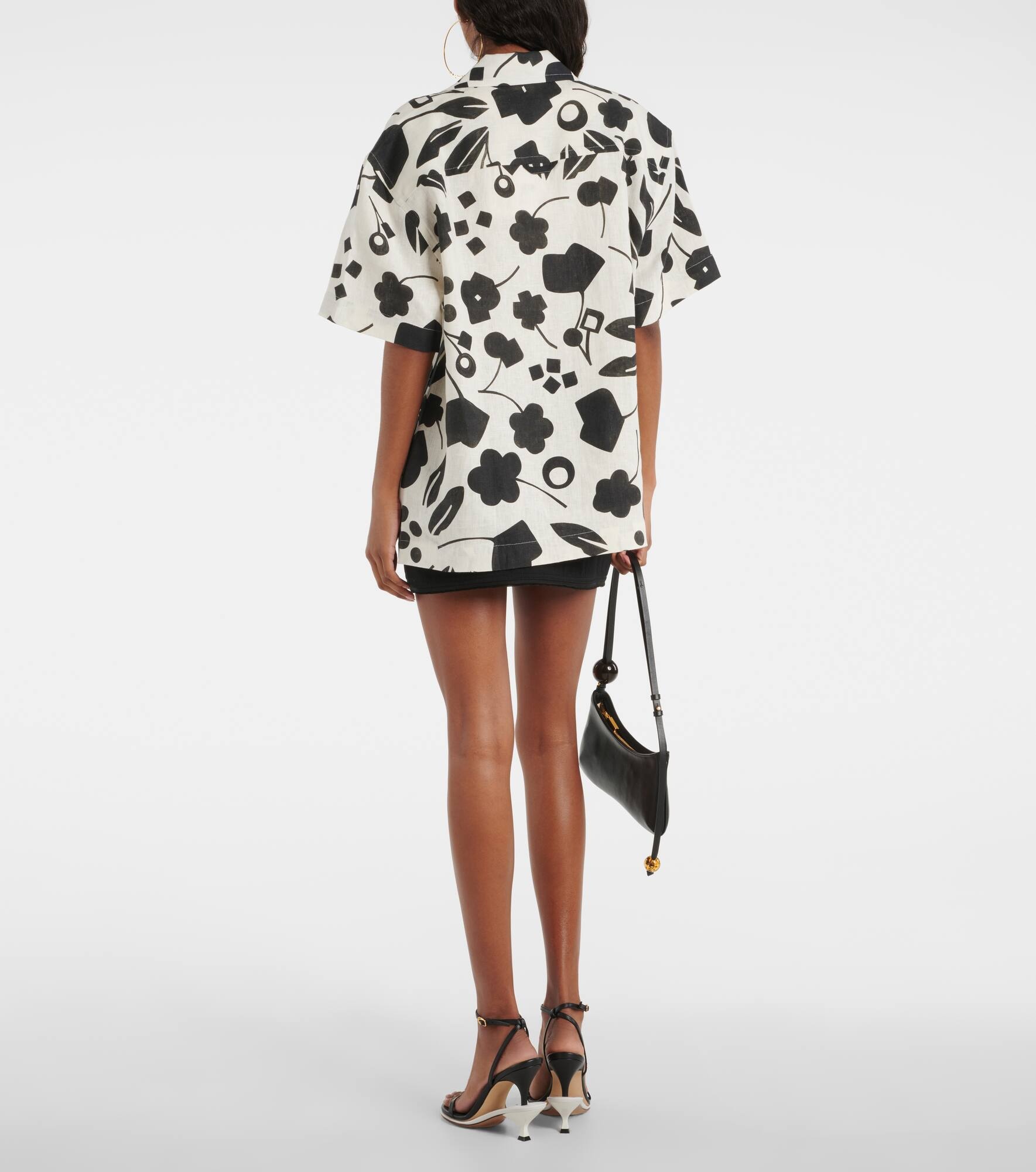 La Chemise Jean printed linen shirt - 3