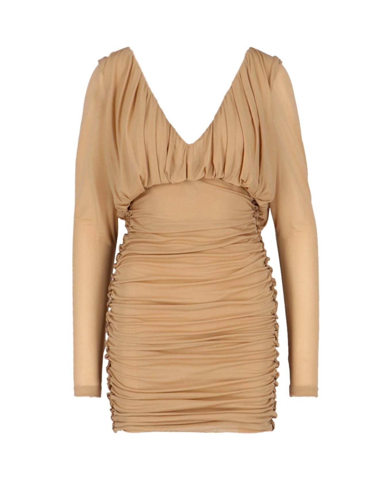 Draped Minidress - 4