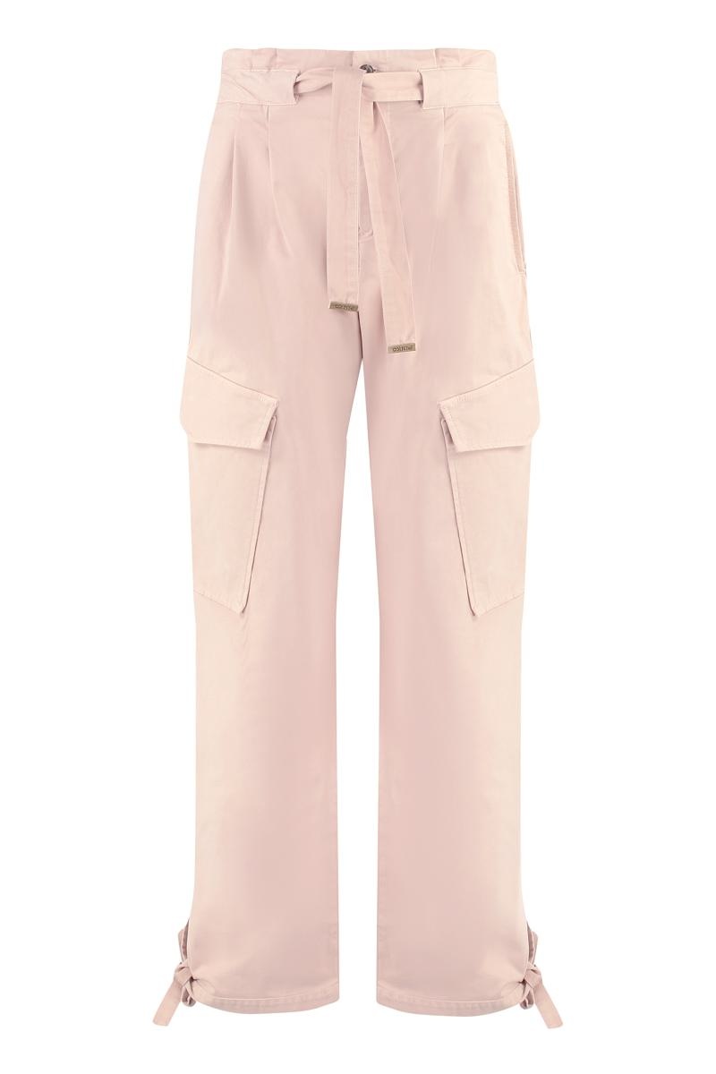 PINKO COPERTO COTTON CARGO-TROUSERS - 1