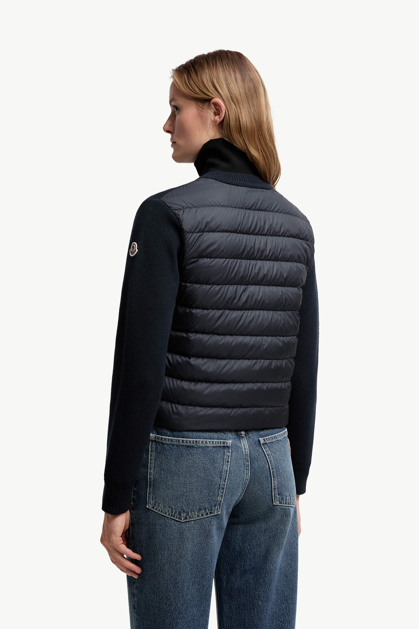 Padded Wool Cardigan - 5