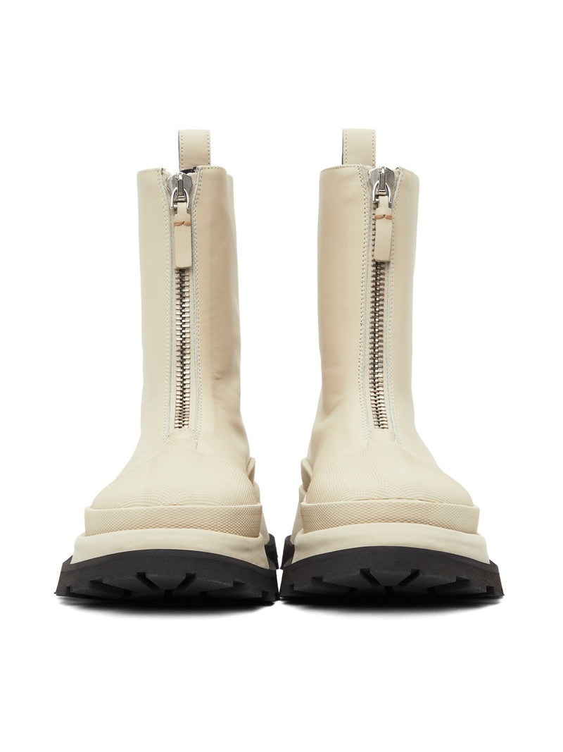 Off-White Chunky Zip Boots 2
