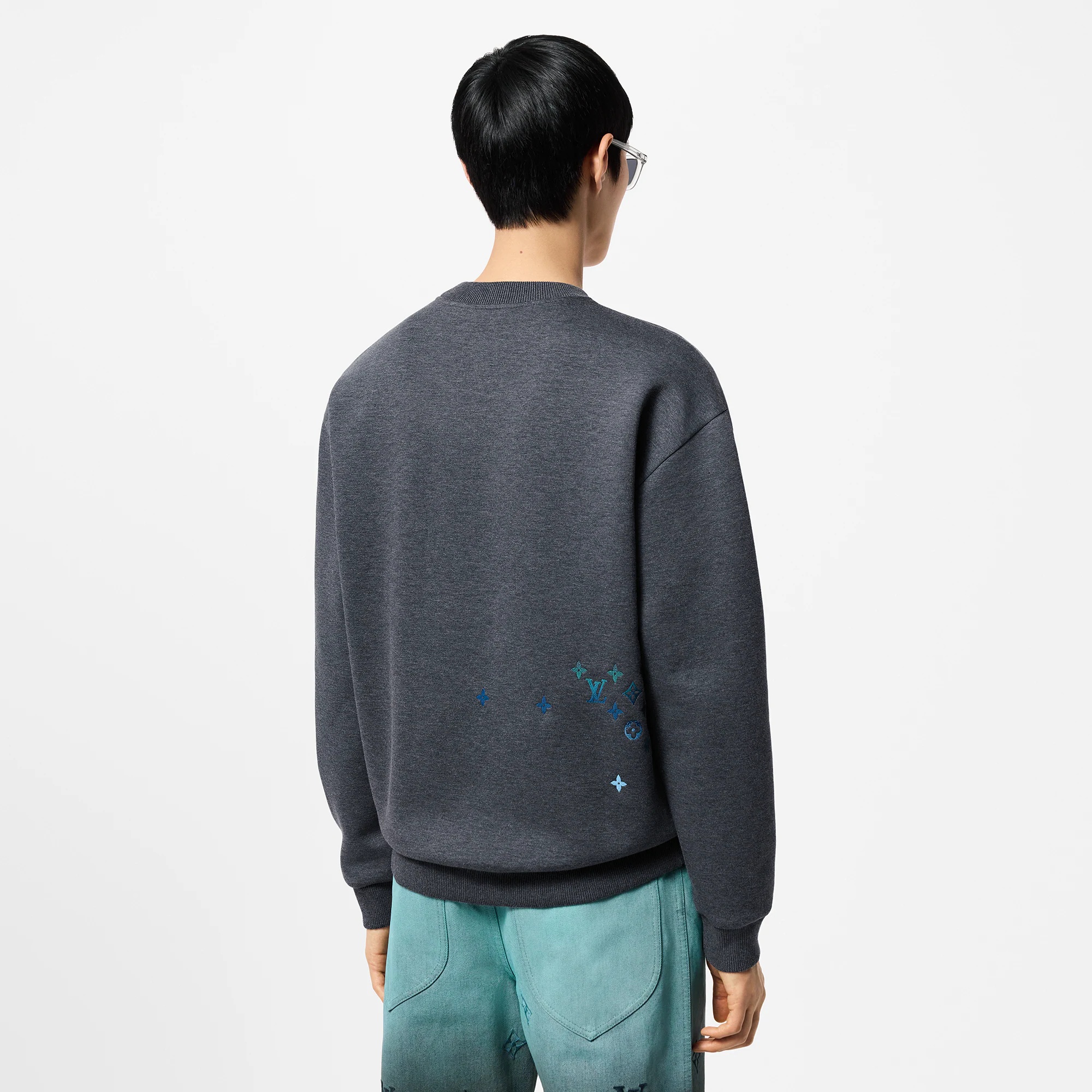 Embroidered Cotton Sweatshirt - 5