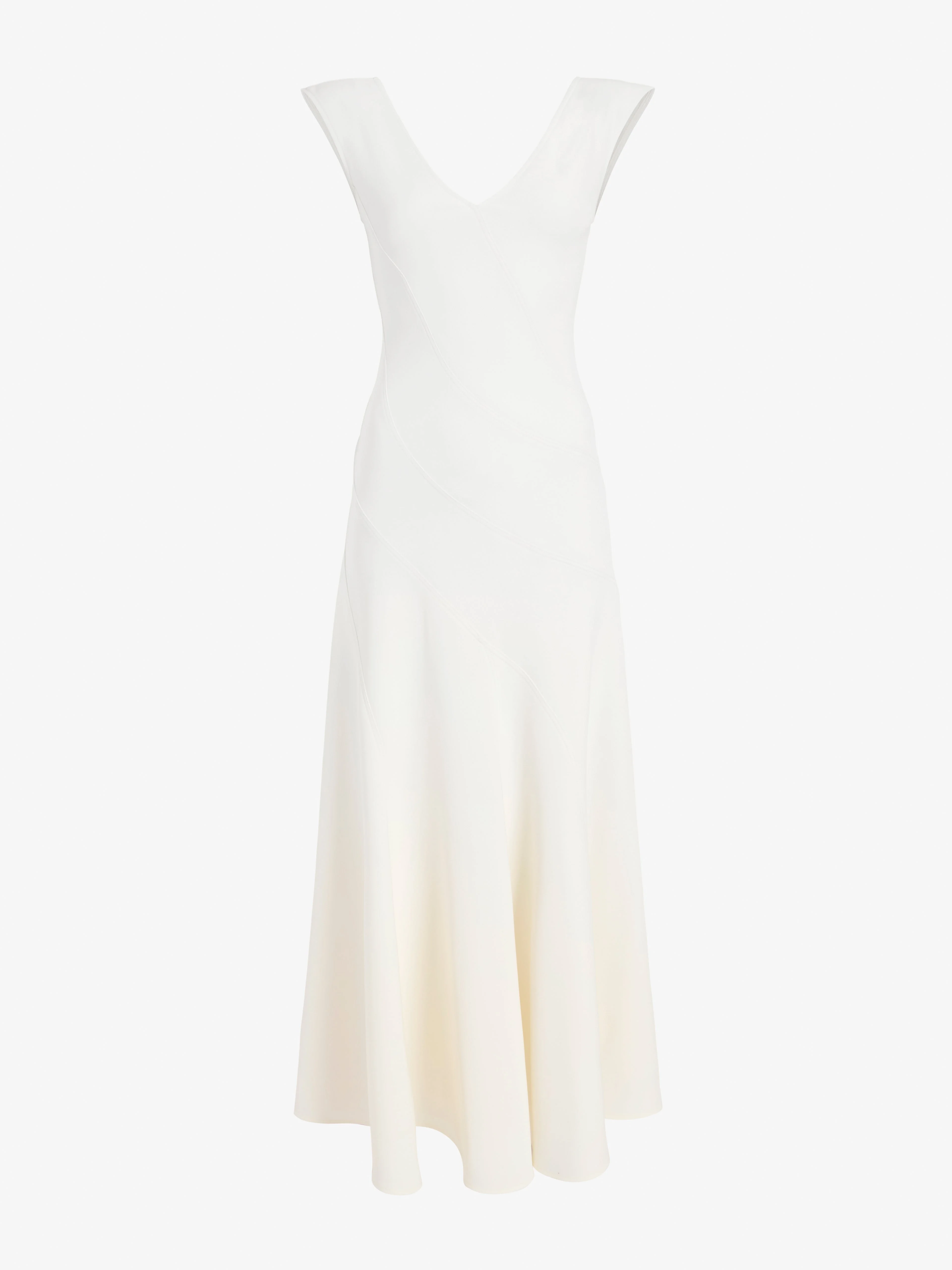 Romana Dress in Matte Double Crepe - 1