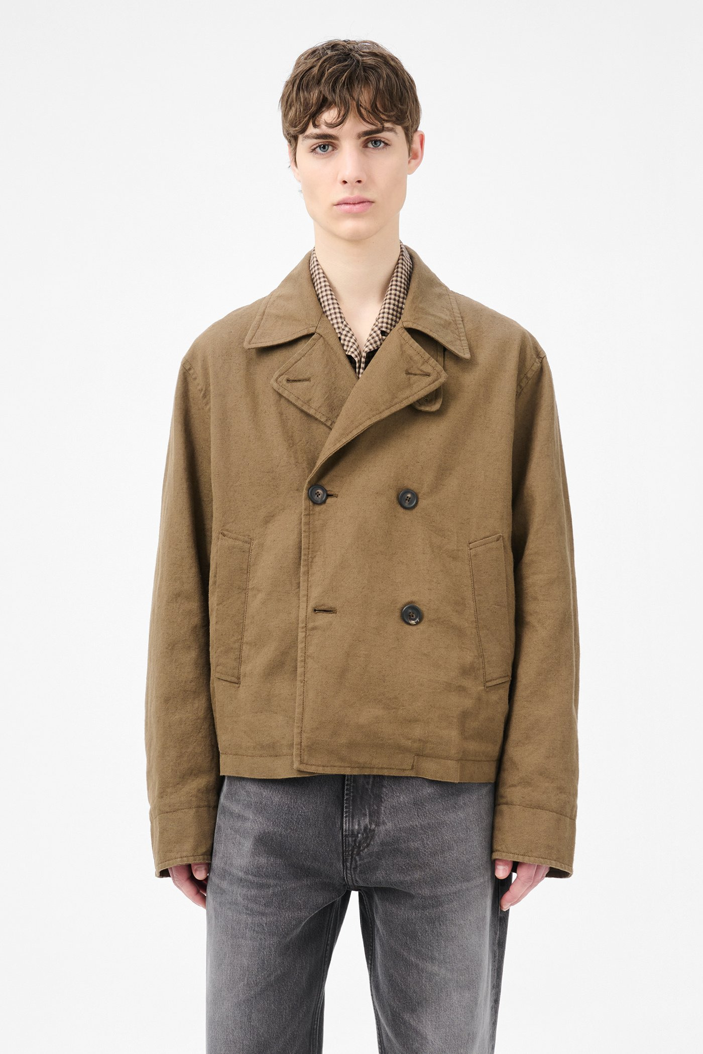 Dispatch Peacoat Tobacco Draping Canvas - 3