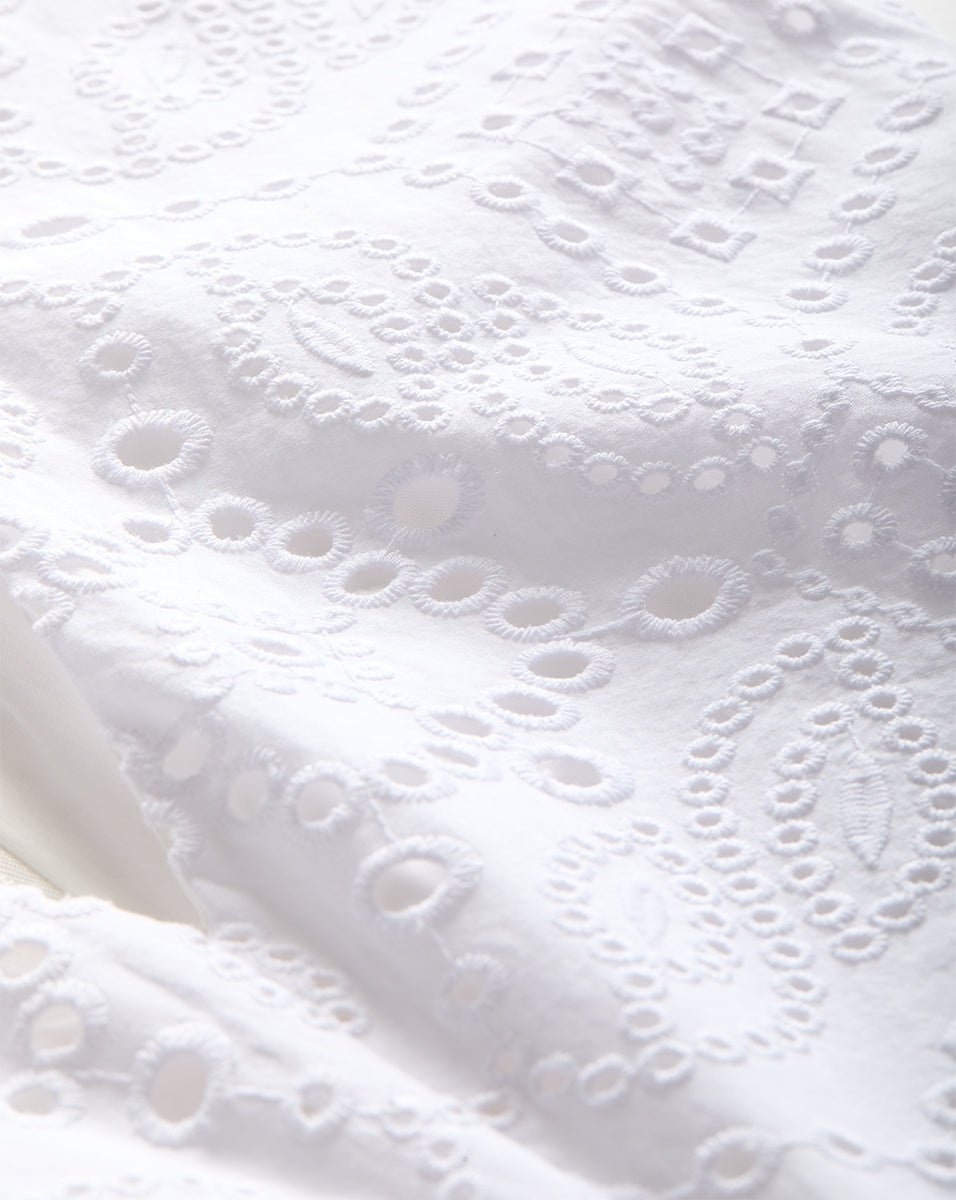 AVEN EYELET MIDI DRESS - 5