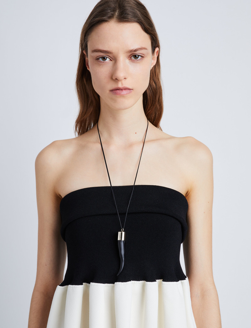 Proenza Schouler Horn Pendant Necklace outlook