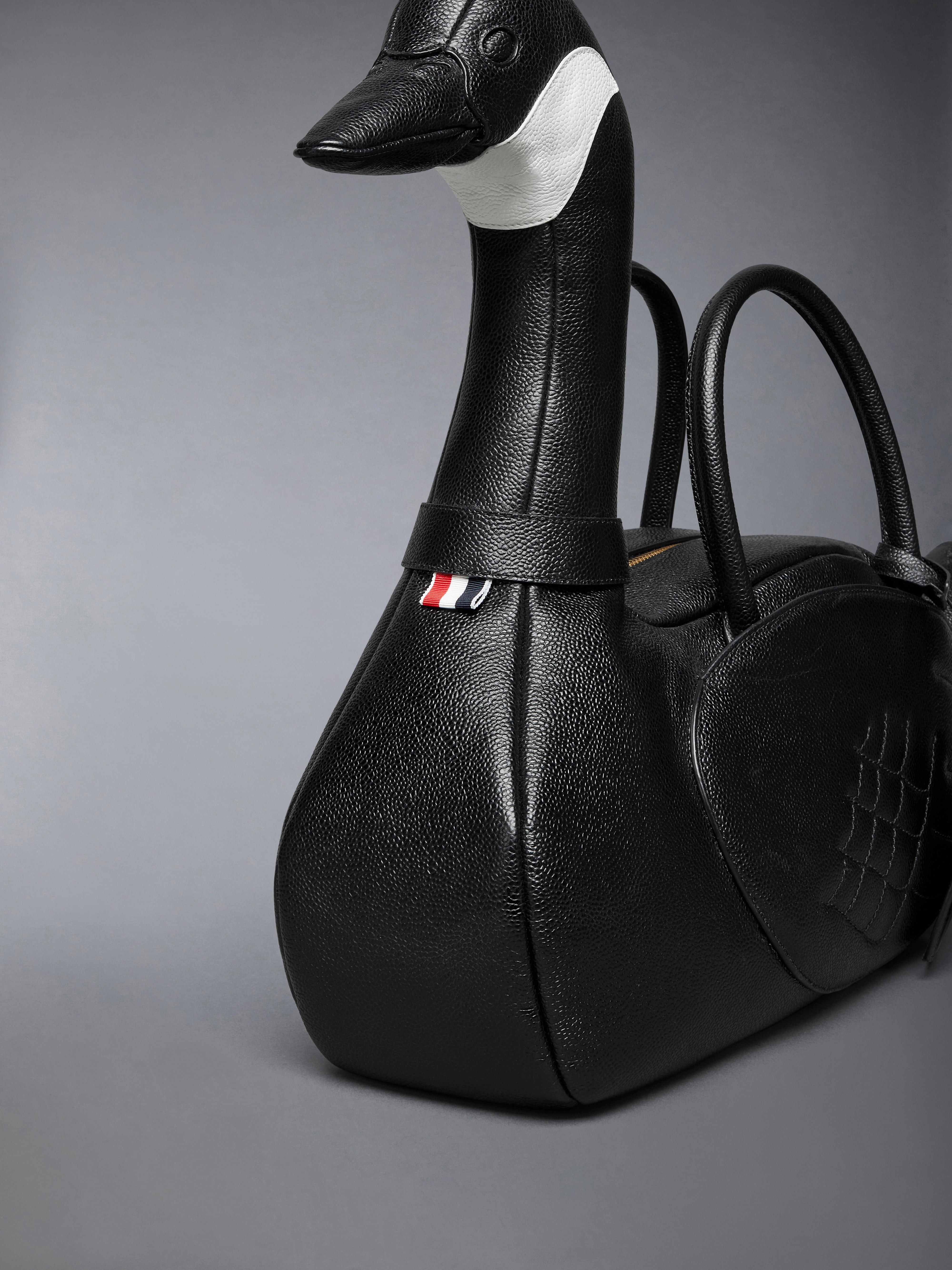 PEBBLE GRAIN GOOSE BAG - 6