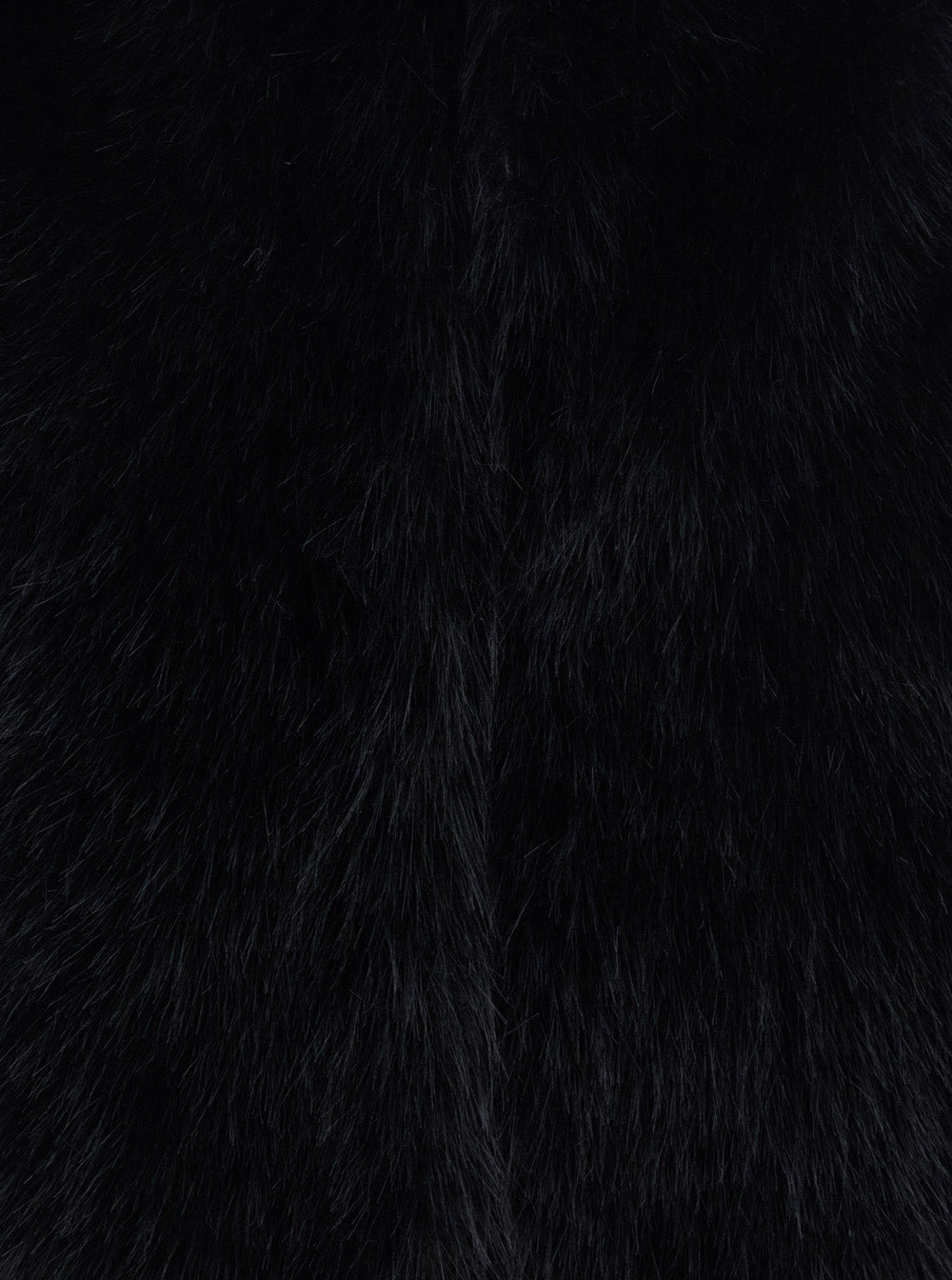 Herno Women Black Sleeveless Vest With Concealed Closure On The Front In Ecofur Woman - 3