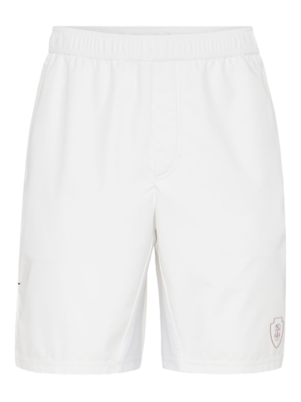 elastic-waist panelled shorts - 6