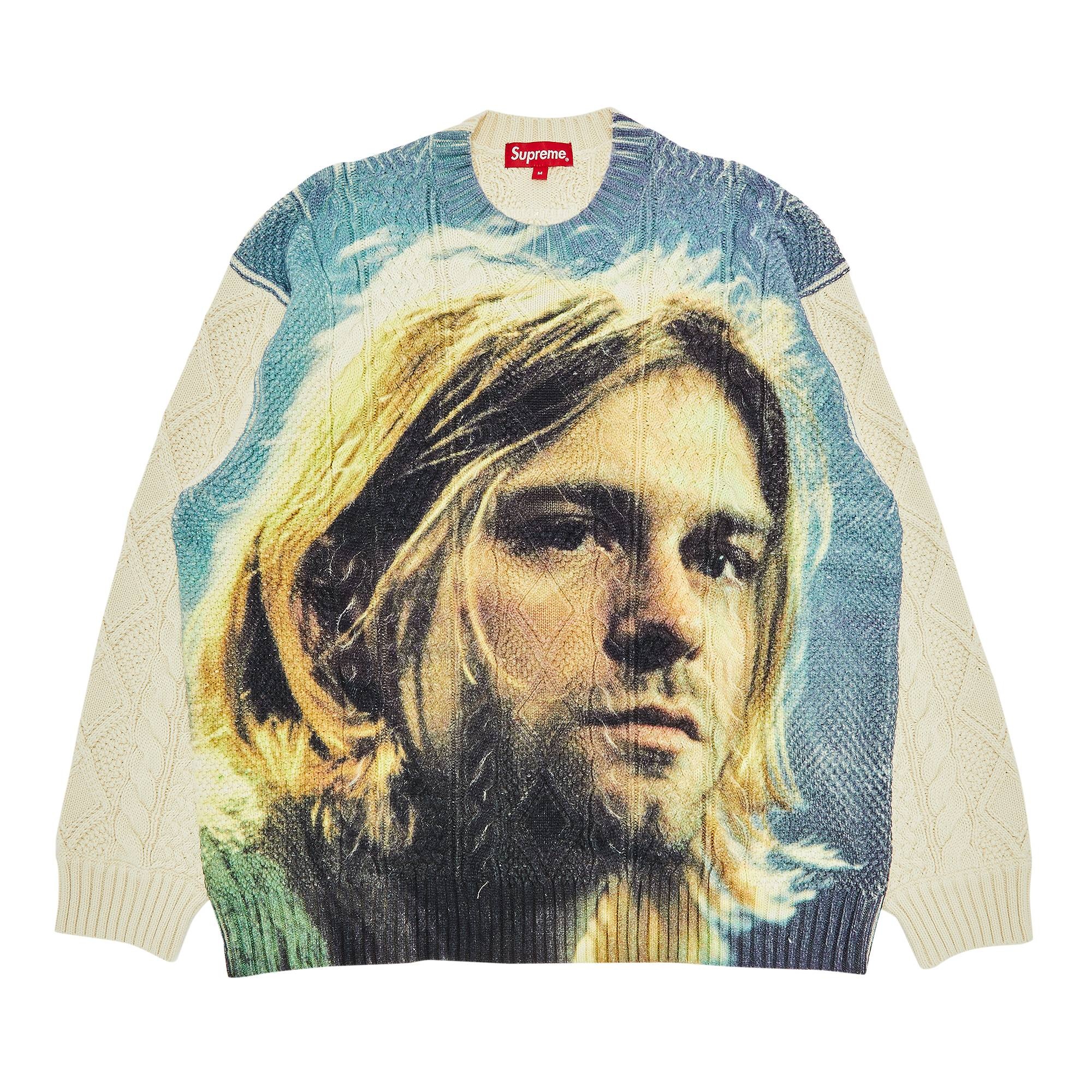 Supreme Kurt Cobain Sweater 'White' - 1