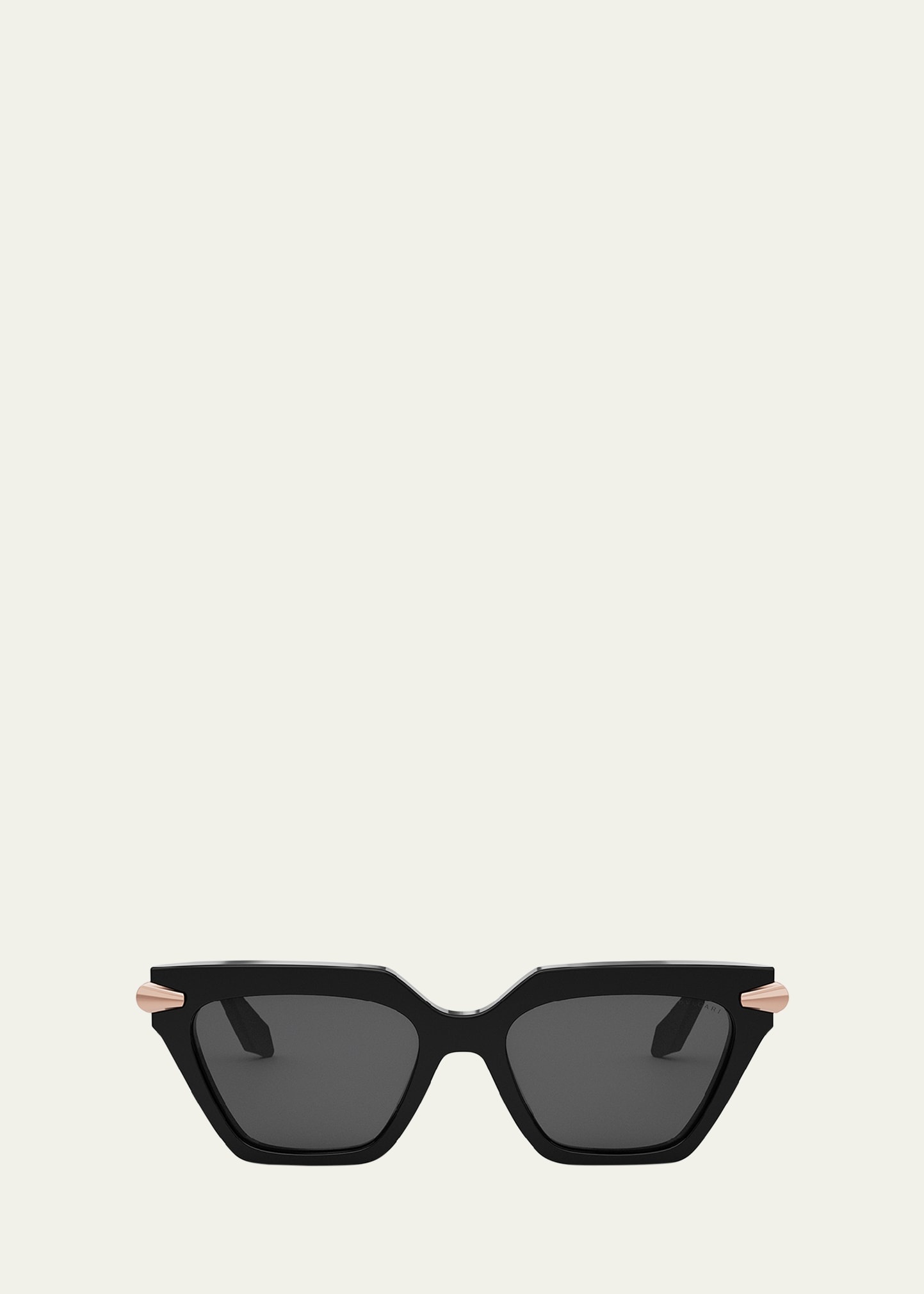 Serpenti Acetate & Nylon Cat-Eye Sunglasses - 1