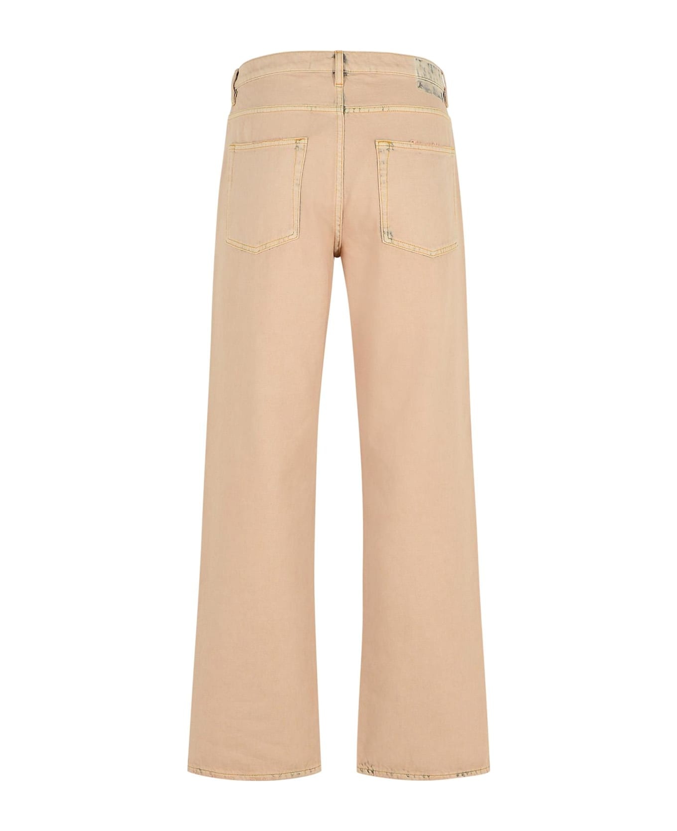 'skate' Pink Cotton Pants - 3