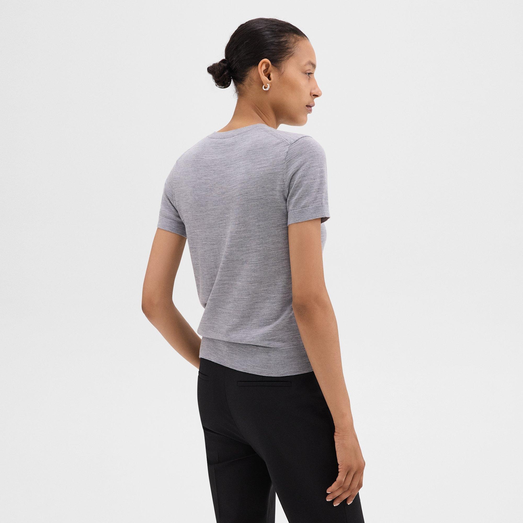 Sweater Tee in Regal Wool - 4