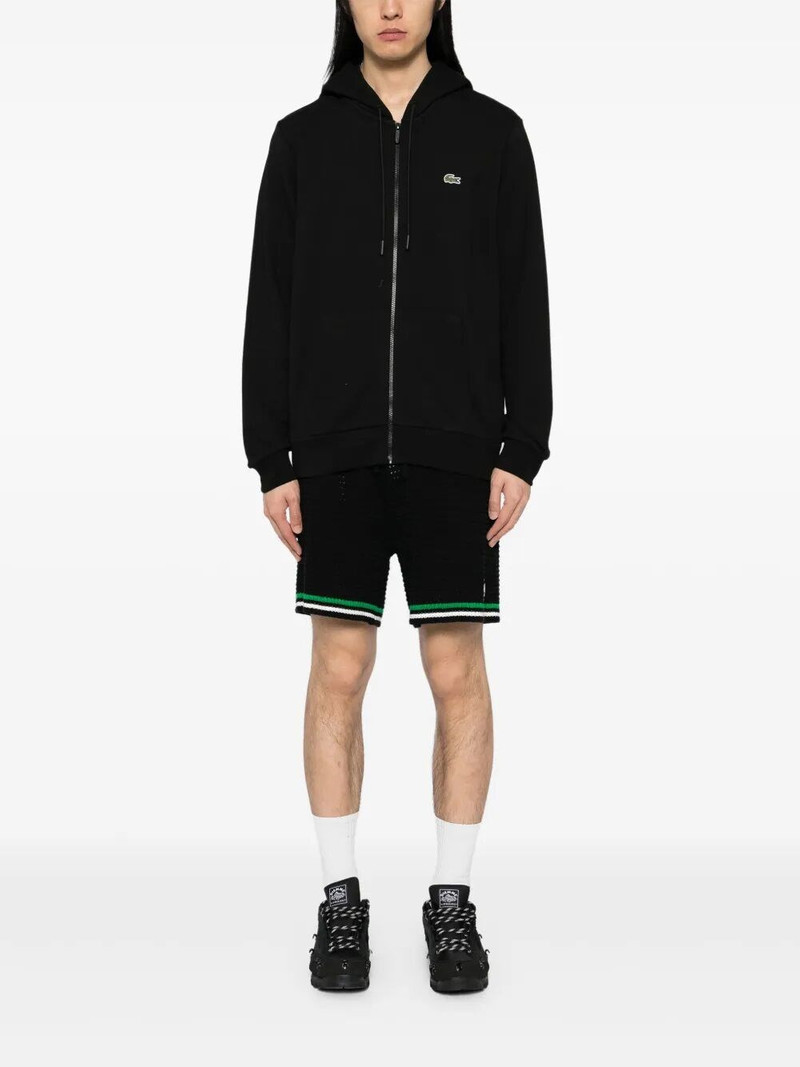LACOSTE LOGO HOODIE WITH ZIP outlook