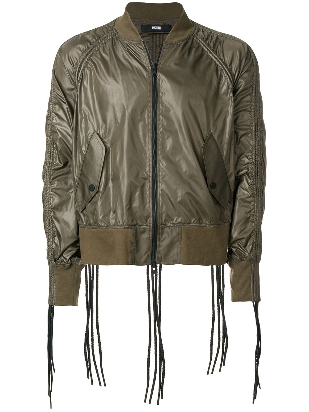 corded bomber jacket - 1