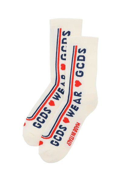 GCDS CUTE TAPE LOGO SOCKS outlook