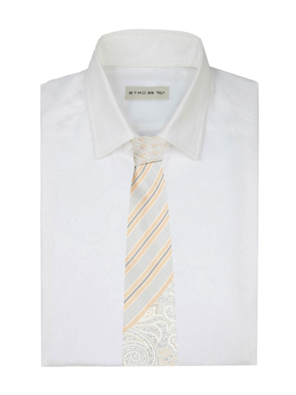 silk jacquard tie - 3