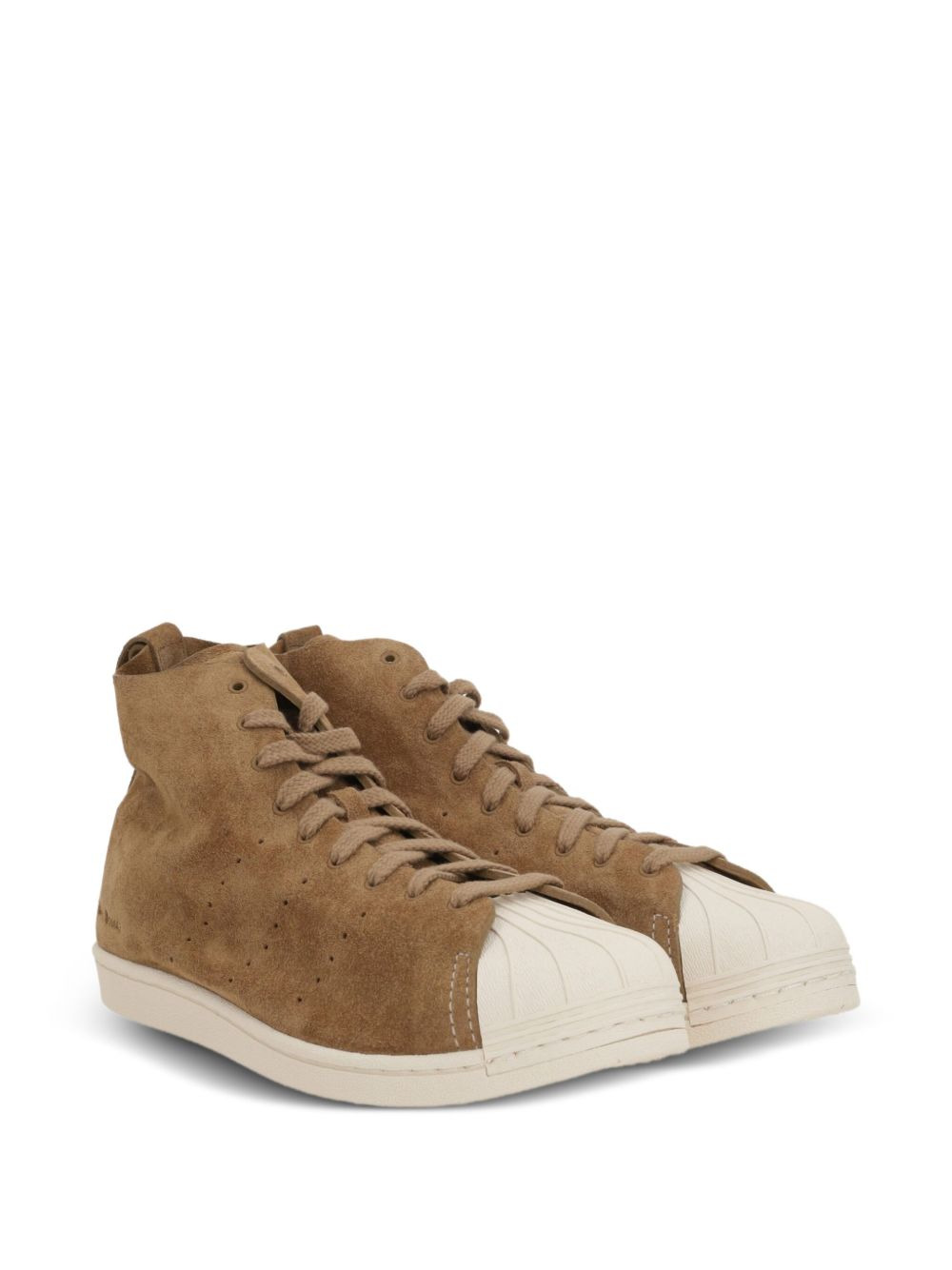 suede high-top sneakers - 2