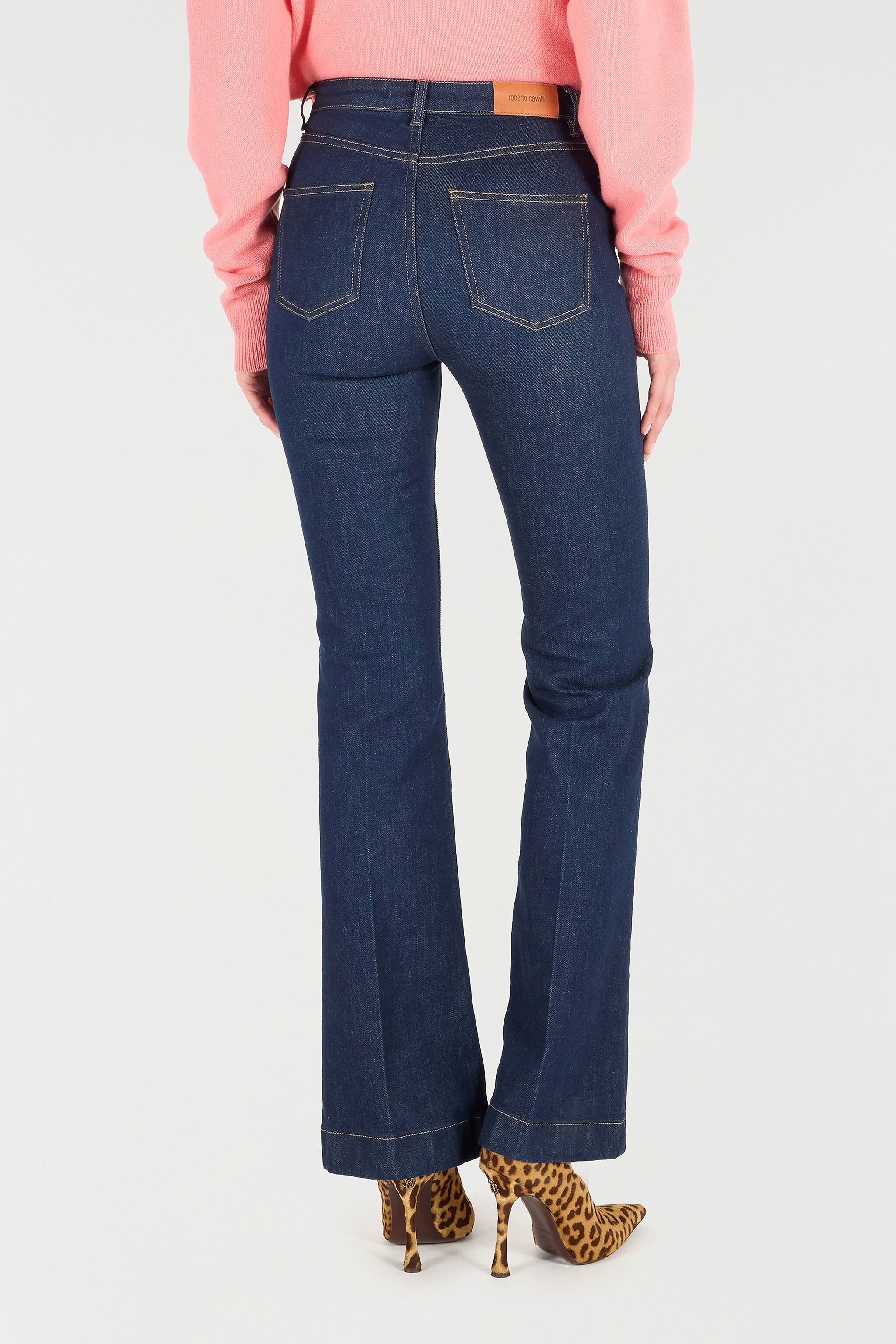 Five-Pocket Flared Jeans - 4