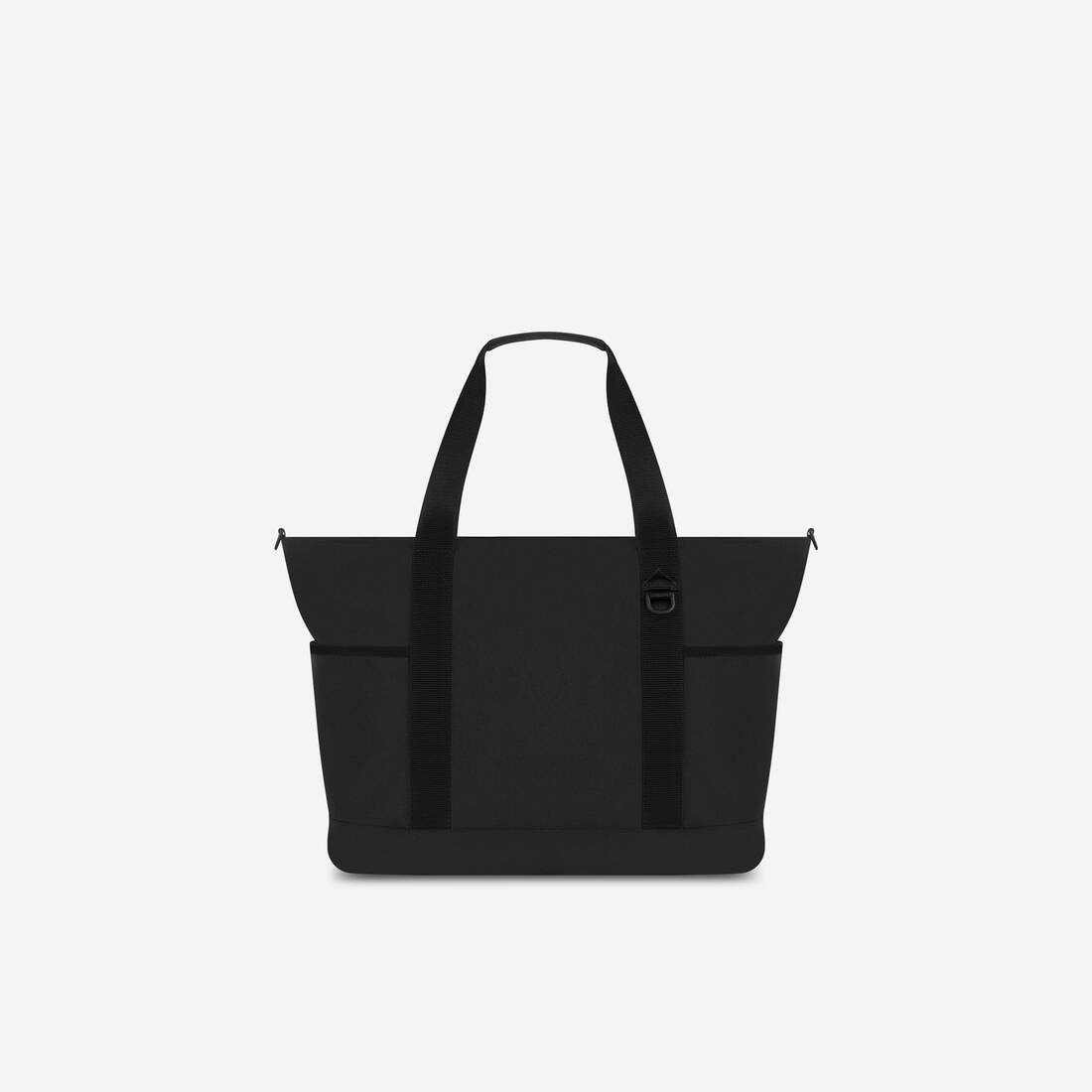 Men's Oversized Large Shopper Tote Bag in Black - 2