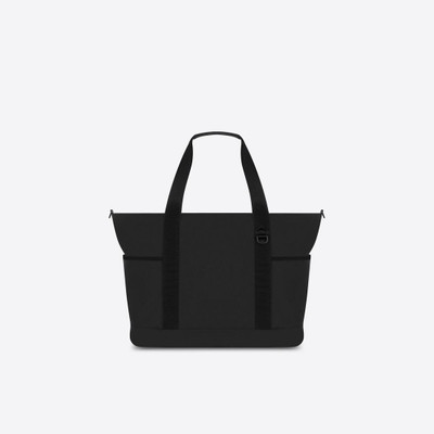 BALENCIAGA Men's Oversized Large Shopper Tote Bag in Black outlook