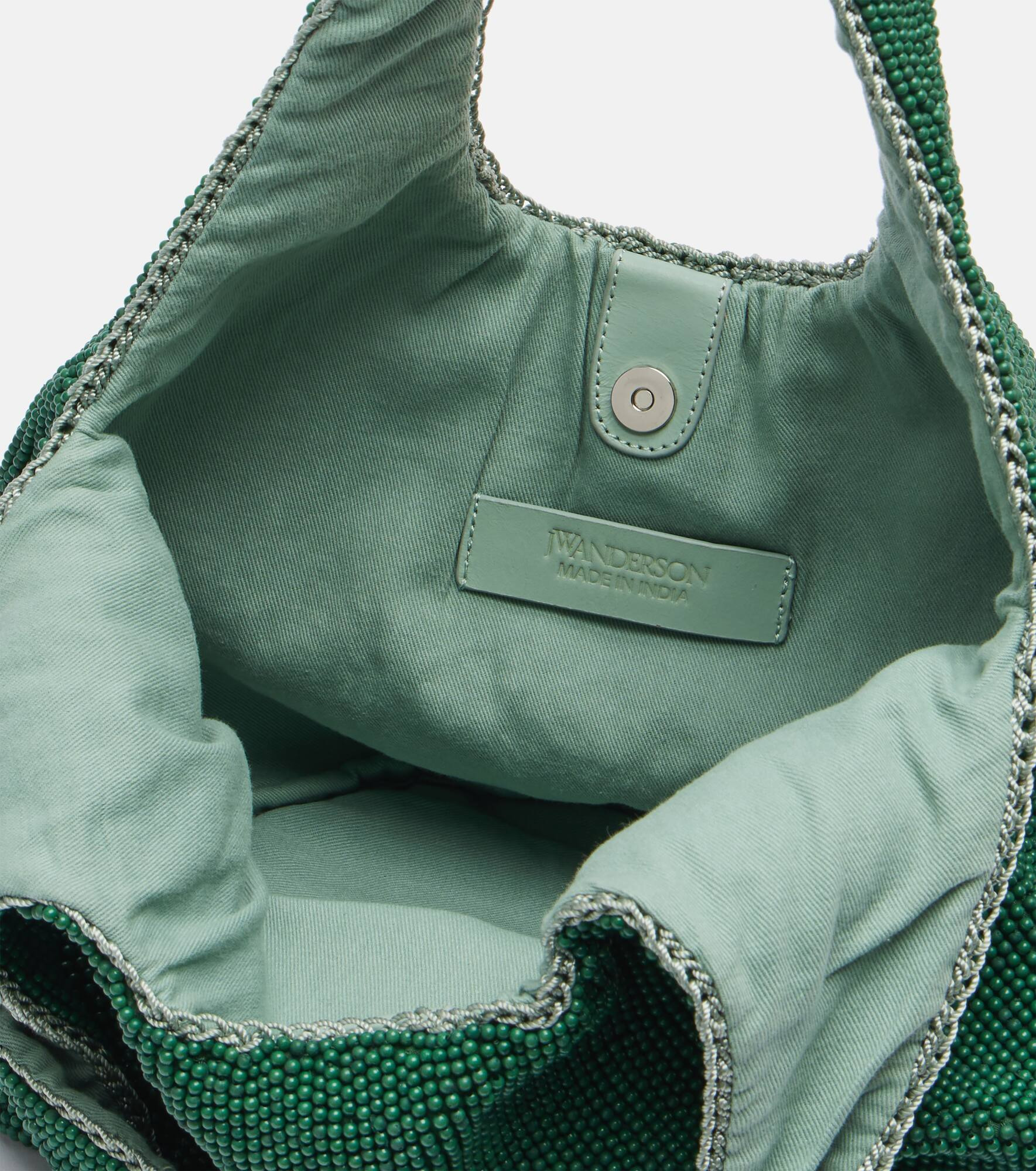 Mini beaded tote bag - 3