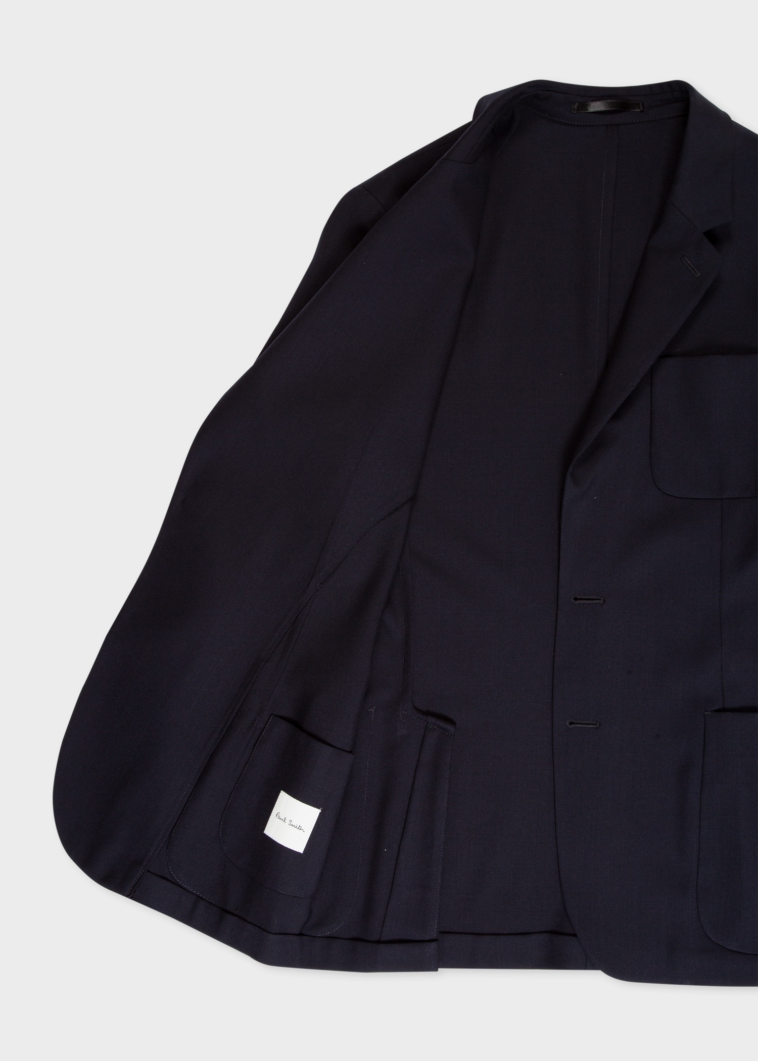 Tailored-Fit Patch-Pocket Unlined Blazer - 3